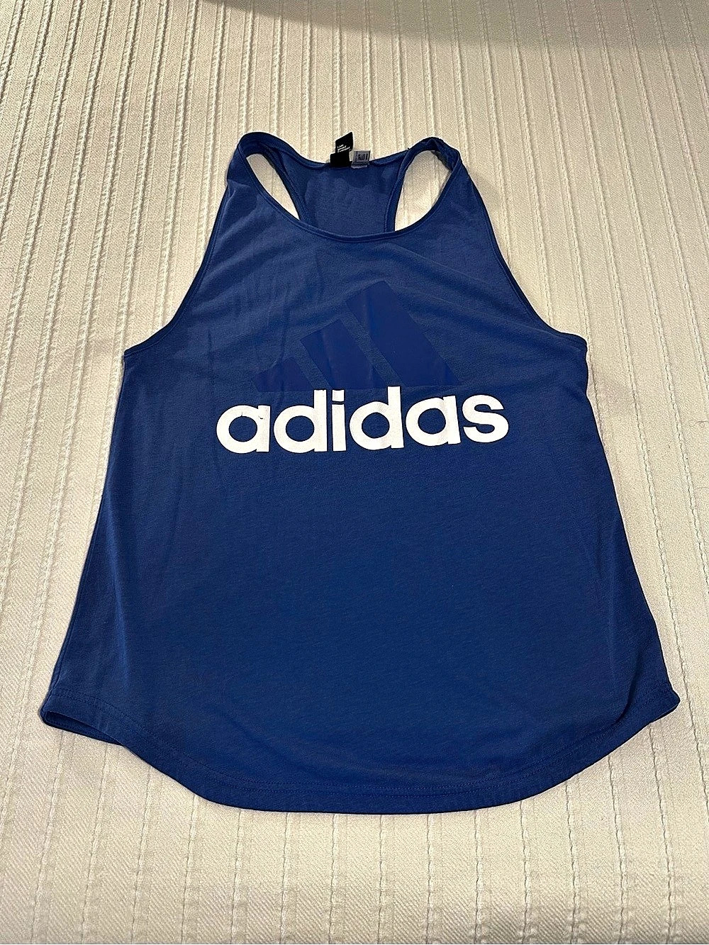 adidas Sport Racerback Tank Top Blue